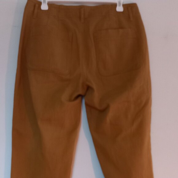 LOFT mustard straight leg jeans - Picture 9 of 15